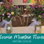 Bloomin Mountain Flowers shop in downtown Colfax at Snapdragon Provisions