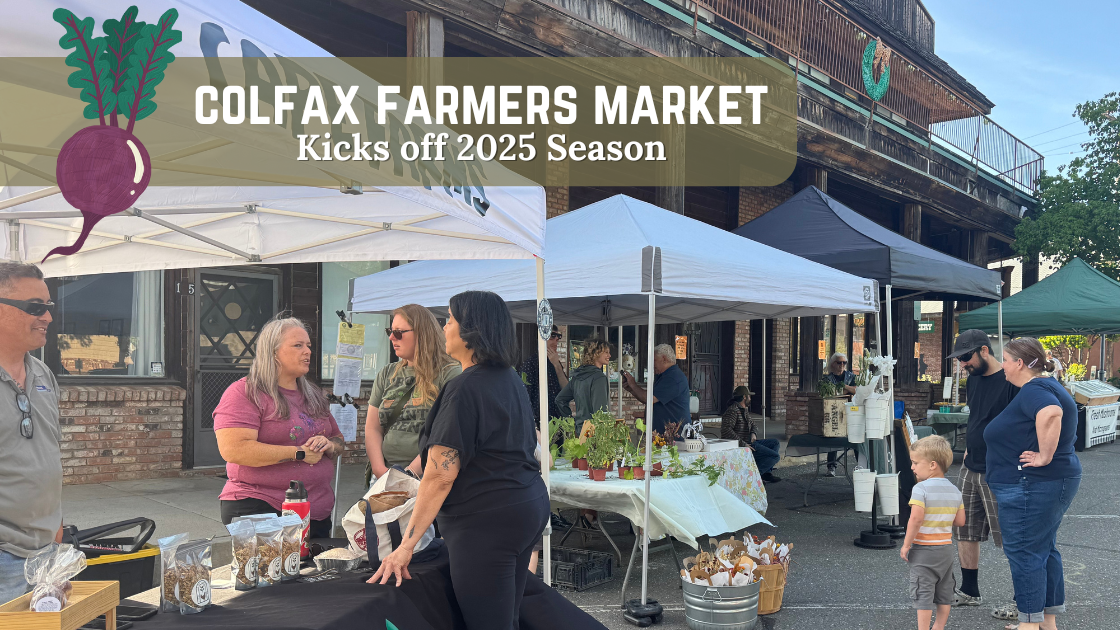 Colfax Farmers Market Launch Event with live music and local vendors